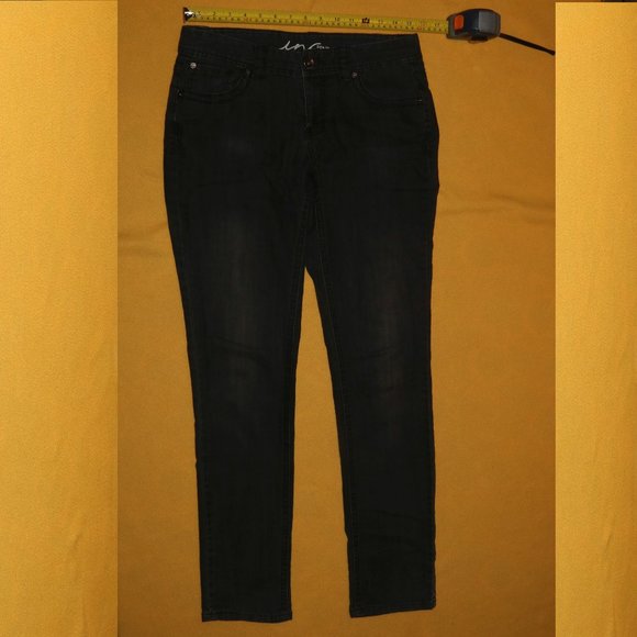 INC International Concepts Denim - INC International Concepts Regular Fit Skinny Leg Dark Gray Jeans w31x31.5 Insea